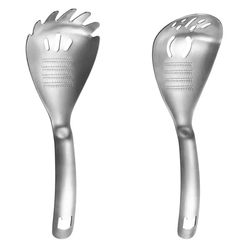 5-in-1 Stainless Steel Cooking Spoons – Four-Piece Set – 2 PCS
