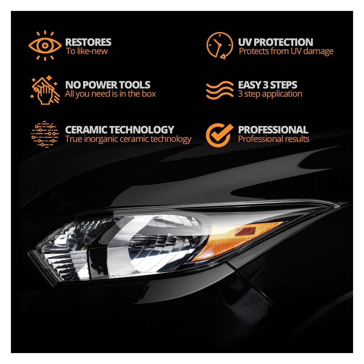CERAKOTE Ceramic Headlight Restoration Kit — original source gallery image