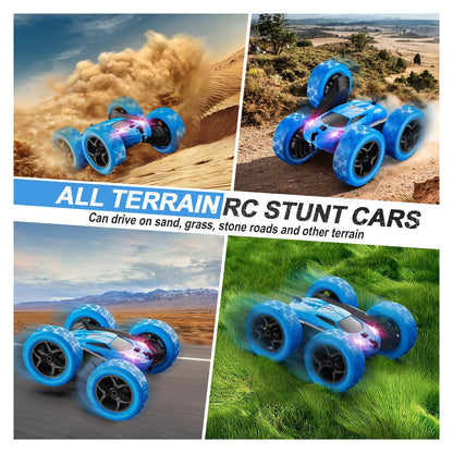 QUNREDA 4WD RC Stunt Car with USB-C Batteries — source image 5