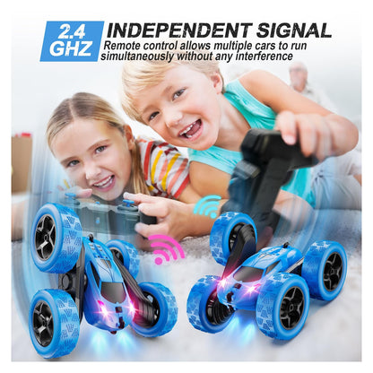QUNREDA 4WD RC Stunt Car with USB-C Batteries — source image 3