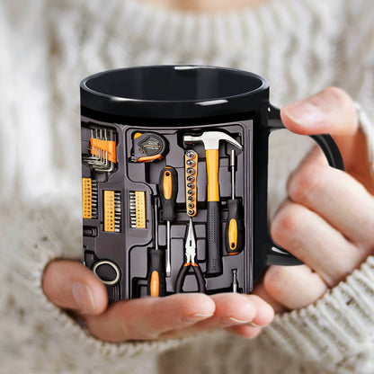 Toolbox-Print Ceramic Coffee Mug – original product view