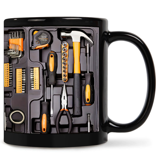 Toolbox-Print Ceramic Coffee Mug – original product view
