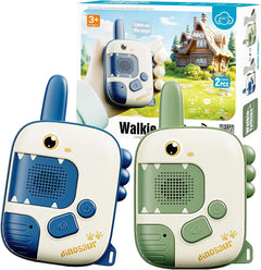Kids Walkie Talkies – Dinosaur & Unicorn 2-Pack