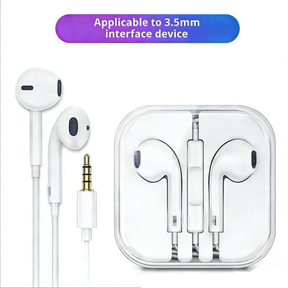 Halfsun Wired Earphones with Microphone – Matching Duo – source product view