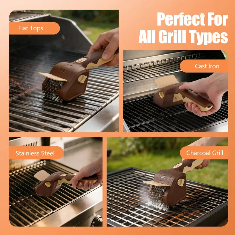 Electric grill cleaner original product photo 8