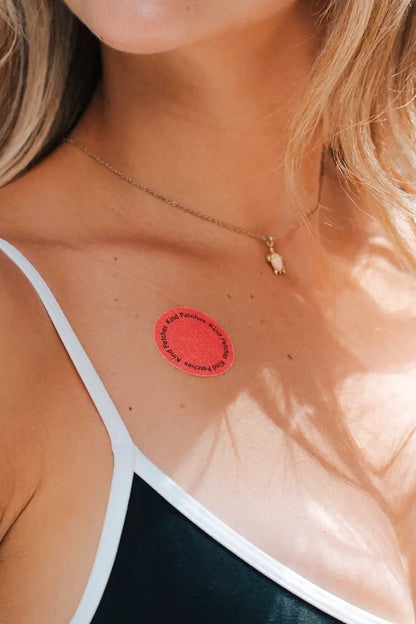Original patch placement on shoulder