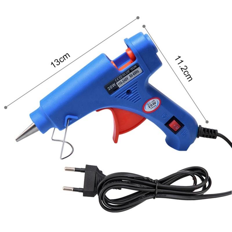20W Electric Hot Glue Guns – Blue Matching Duo – source product view
