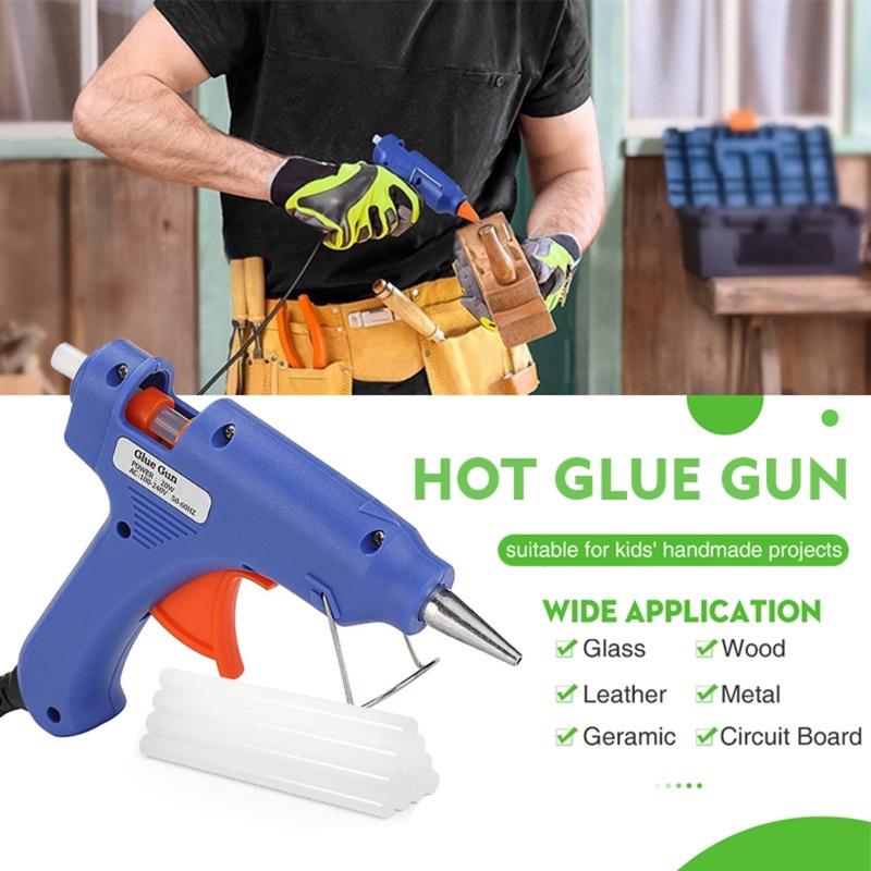 20W Electric Hot Glue Guns – Blue Matching Duo – source product view