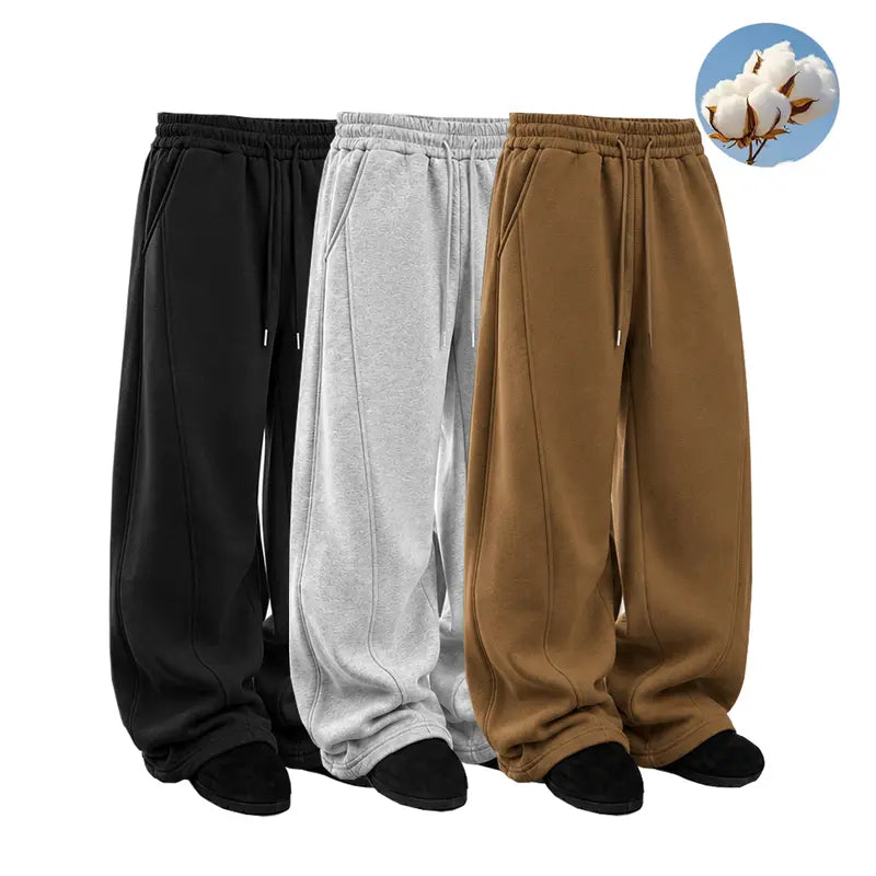 Stretch Patchwork Sweatpants — 2 Pairs — Original product gallery 1
