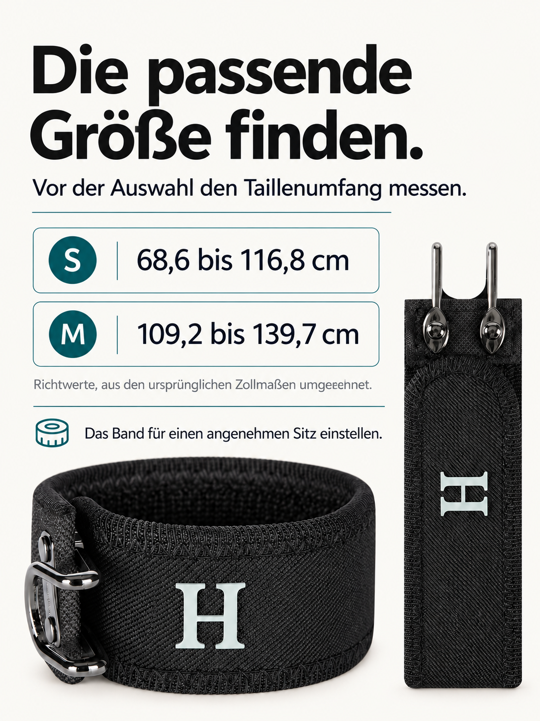 Elastischer Gürtel ohne Schnalle HAILTH · detail-5 · Deutsch