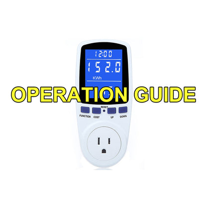 Digital Electricity Usage Monitors – Two-Pack original product photo
