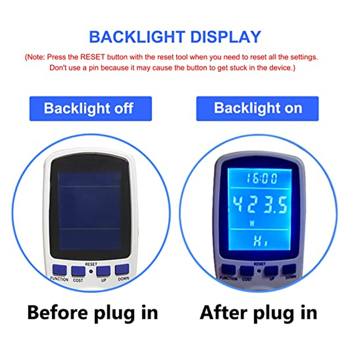 Digital Electricity Usage Monitors – Two-Pack original product photo