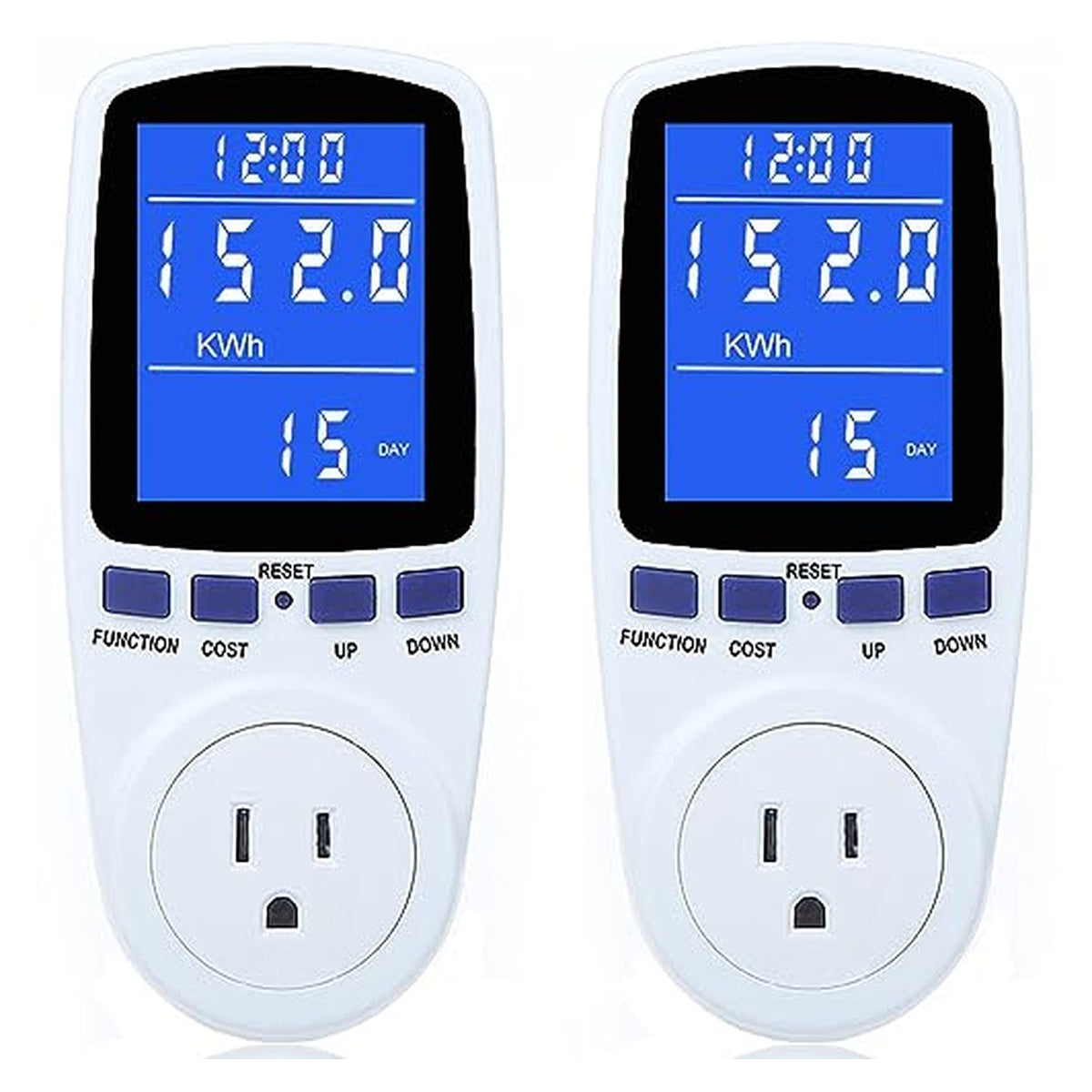 Digital Electricity Usage Monitors – Two-Pack original product photo
