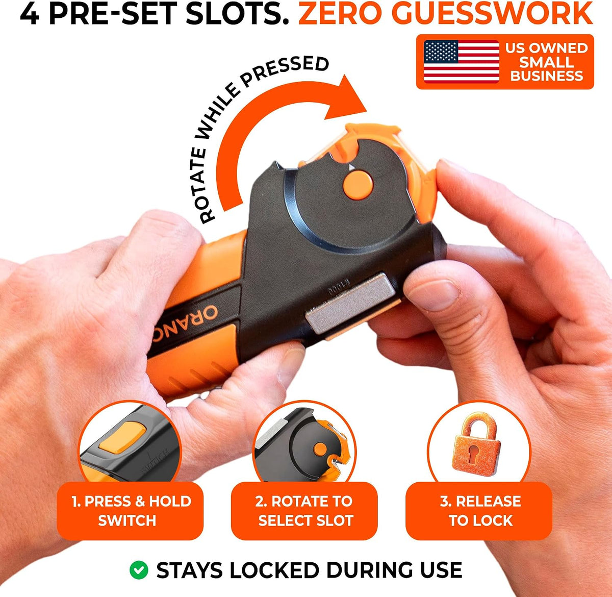 Orange Ninja 7-in-1 Garden Tool & Knife Sharpener- One Tool for Every Blade — source gallery