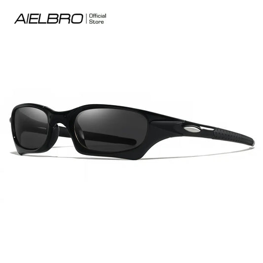 AIELBRO Small-Frame Sports Sunglasses – Black Matching Duo – source product view