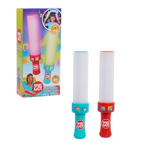 Danny Go! Color Beat Light-Up Drumsticks – Two-Piece Set – product view