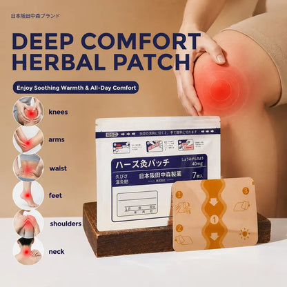 Herbal Warming Patches – Three Packs of Seven – product view