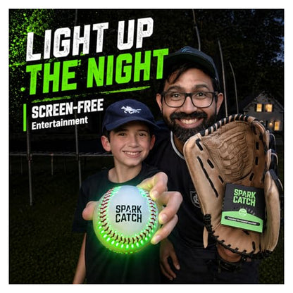 SPARK CATCH Impact-Activated Light-Up Baseball — source image 3