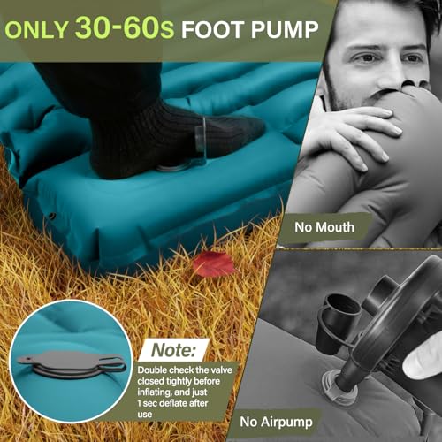 FUN PAC sleeping pad – Dark Green, view 6
