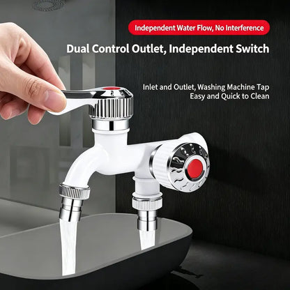 Dual Outlet Washing Machine Faucet - 2-Piece Set - C687 original product photo 8