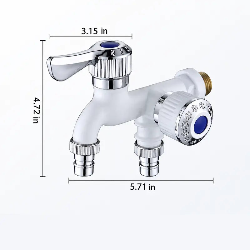 Dual Outlet Washing Machine Faucet - 2-Piece Set - C687 original product photo 10