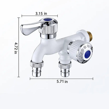 Dual Outlet Washing Machine Faucet - 2-Piece Set - C687 original product photo 10
