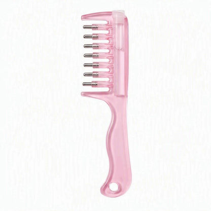 Pink scalp applicator comb