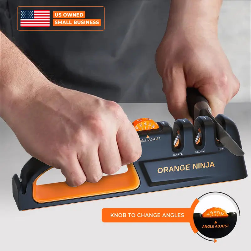 Adjustable-Angle Manual Knife Sharpener original product photo 4