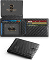 RUNBOX Slim Bifold RFID Wallet with Two ID Windows