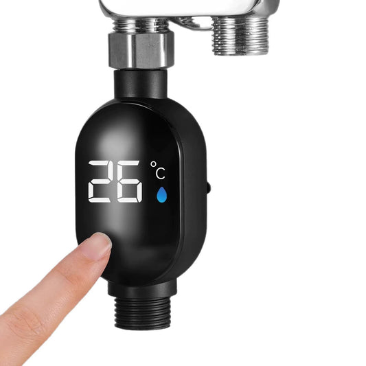 LED Shower Water Temperature Displays – Two Units – original product view