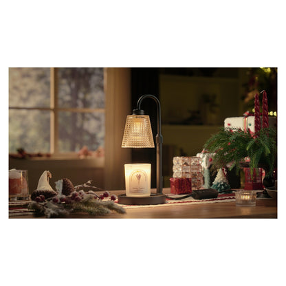 Adjustable Candle Warmer Lamp with Timer – Black original product photo