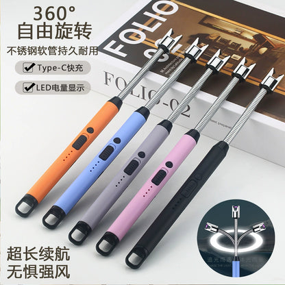 USB-C Flexible-Neck Arc Lighters – Matching Duo – original product view
