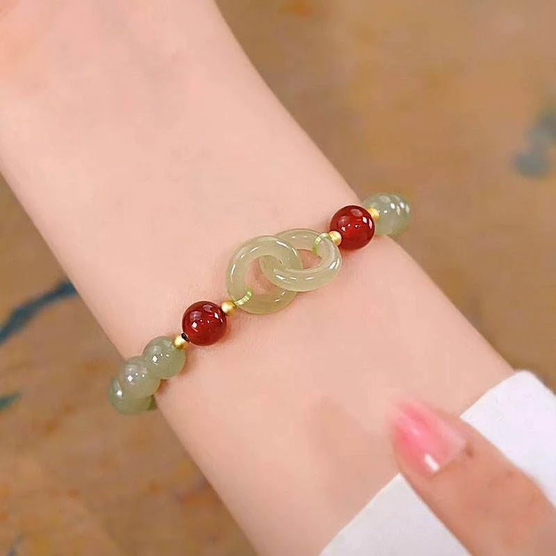 Linked-Ring Beaded Bracelets – Matching Duo – source product view 7