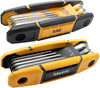 MULWARK Folding SAE and Metric Hex Key Set — 2-Pack