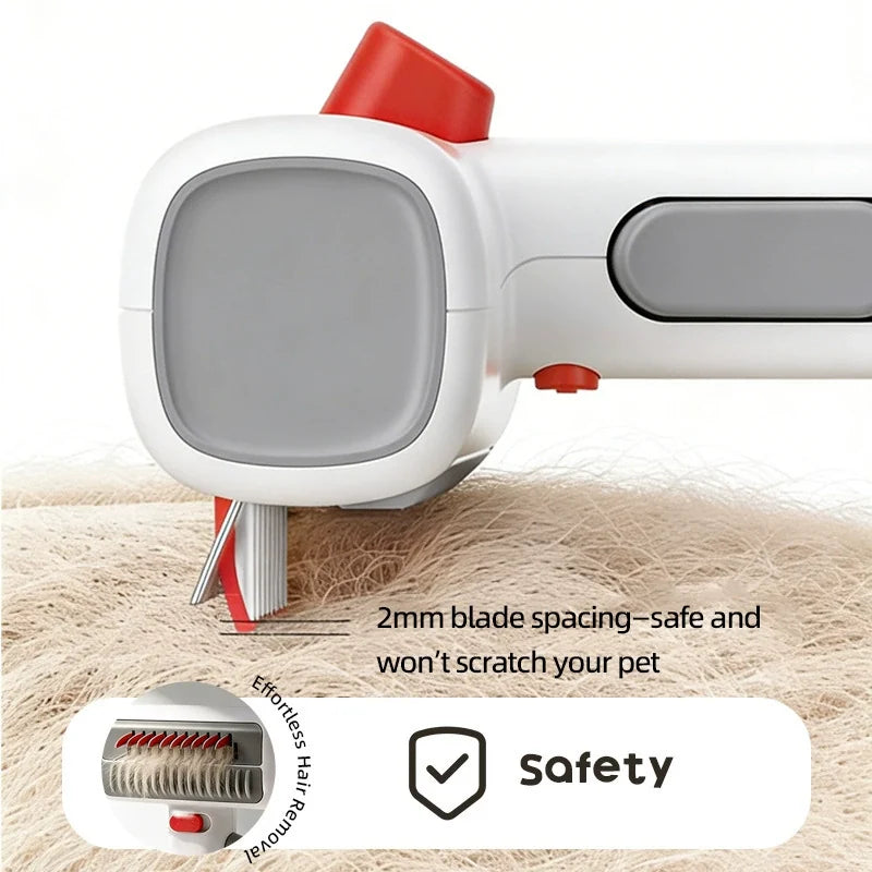 JUNGU two-in-one pet comb – product view 2