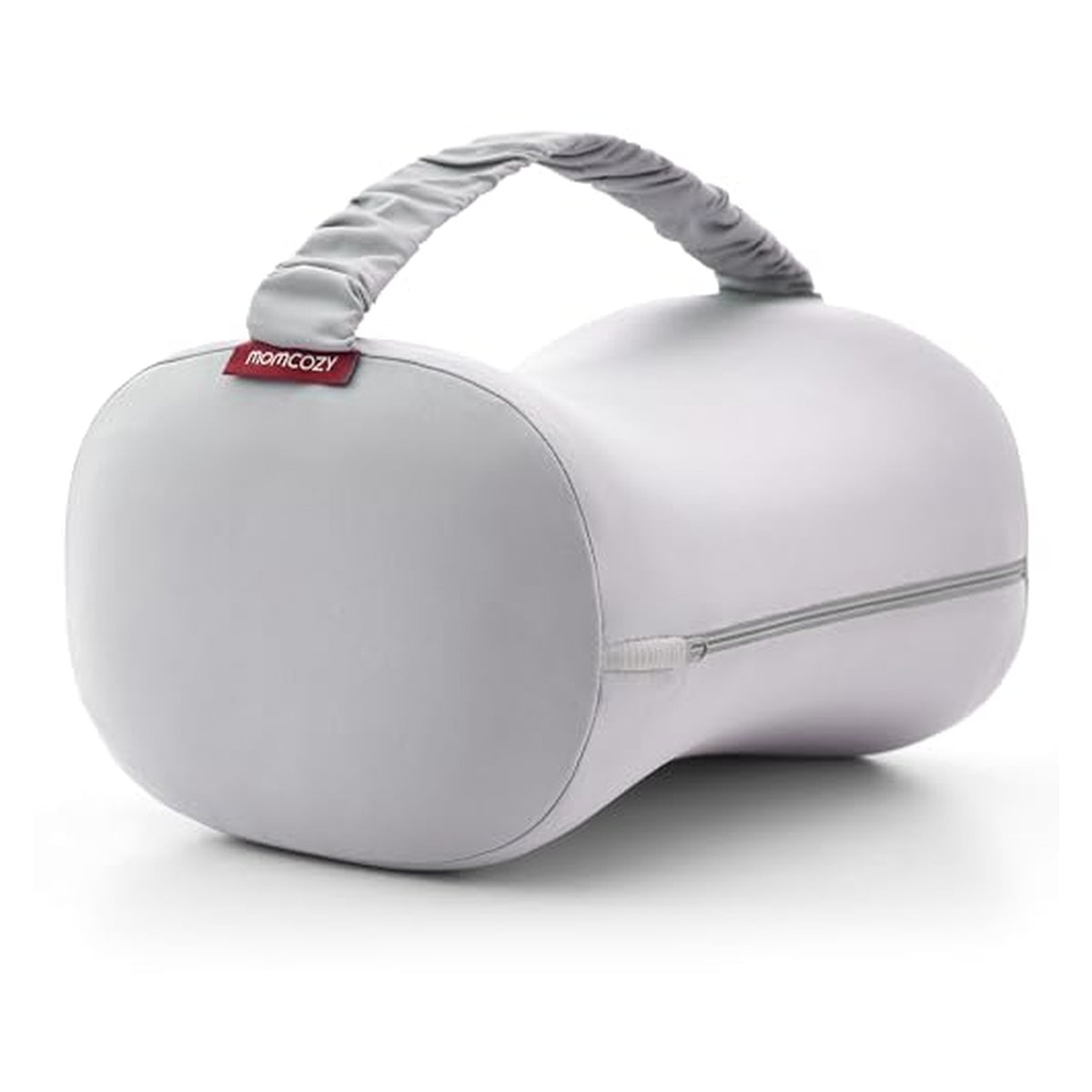 Momcozy Memory Foam Knee Pillow for Side Sleepers — Cooling Grey