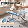 Foldable Mesh Pet Bathing Stand