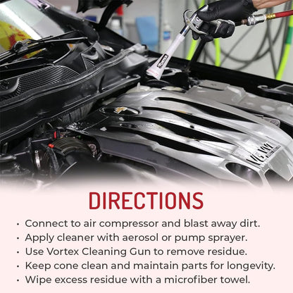HI-TECH Vortex II Air Cleaning Gun – Pro Auto Detailing Tool for Deep Cleaning Interiors & Exteriors – Uses Air Compressor – Blasts Dust, Dirt & Grime Fast — source gallery