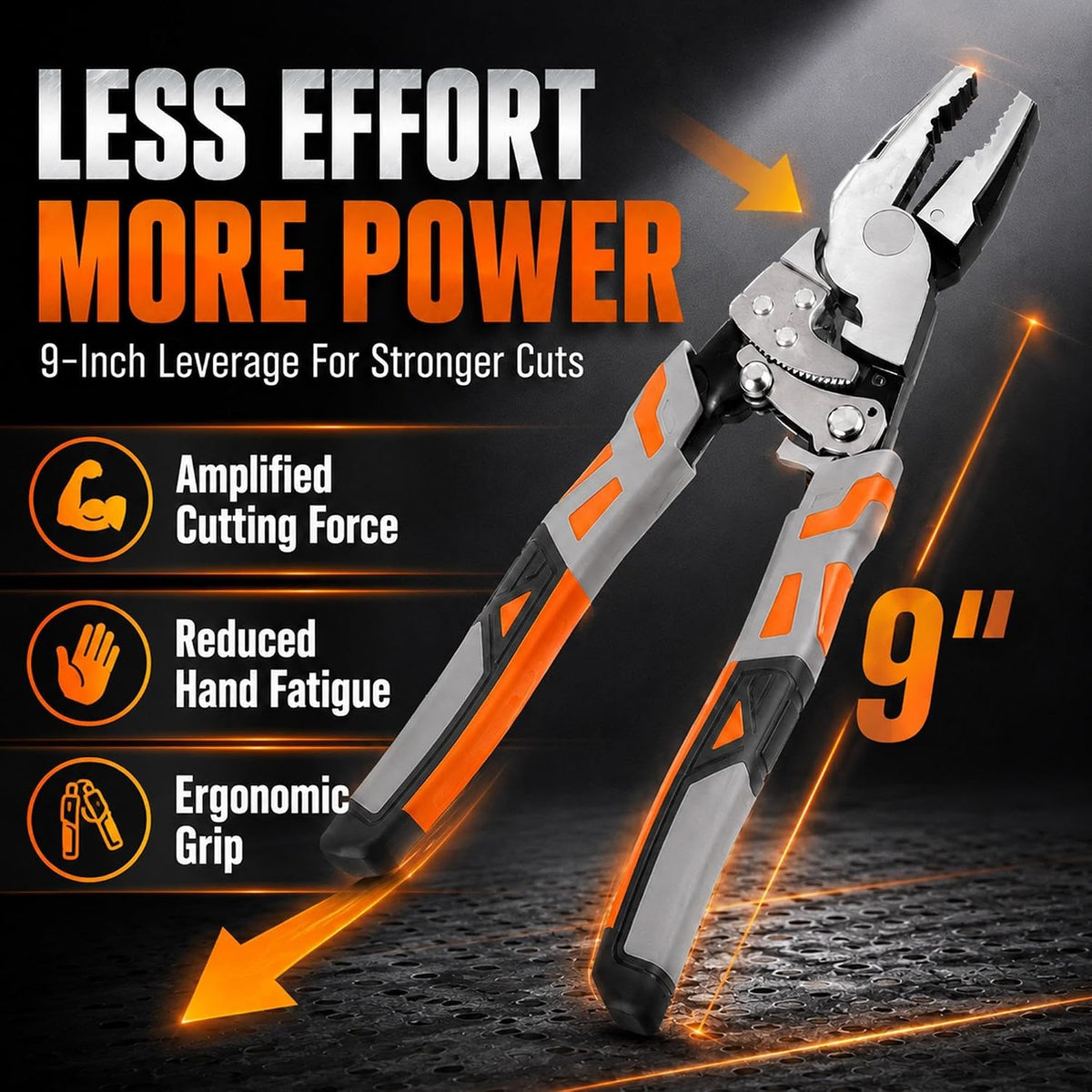 Eskrut Ratchet Self-Locking Wire Cutter product view 5