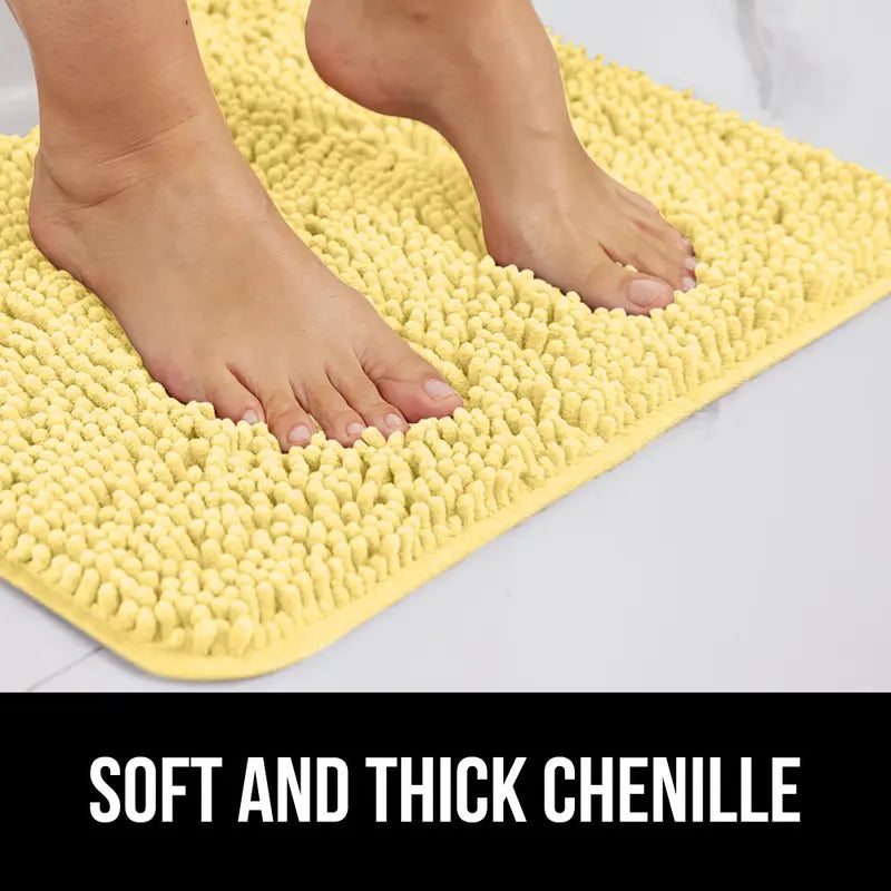 Gorilla Grip chenille bath rug original gallery image 2
