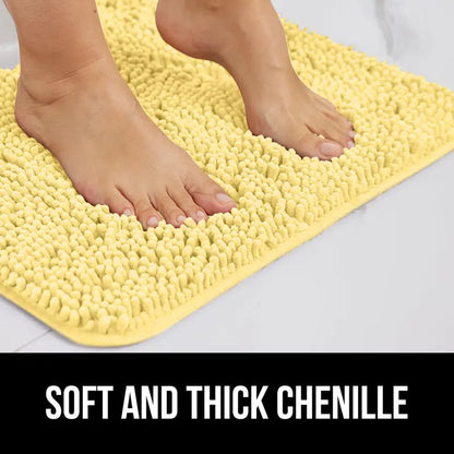 Gorilla Grip chenille bath rug original gallery image 2