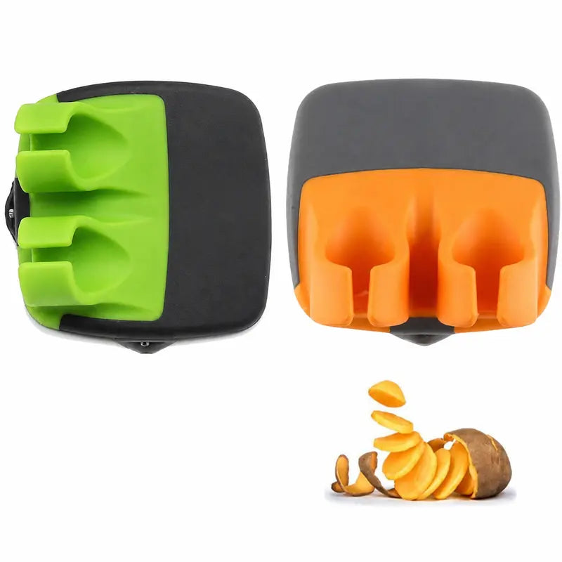 Palm Vegetable Peelers - Two-Piece Set — source image 1