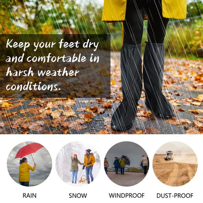 Reusable Waterproof Rain Boot Covers – Two Pairs – product view