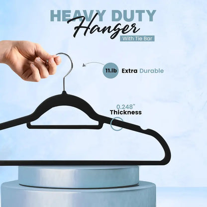 Velvet Hangers Without Bar - Twenty-Hanger Set original product photo 5