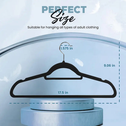 Velvet Hangers Without Bar - Twenty-Hanger Set original product photo 6