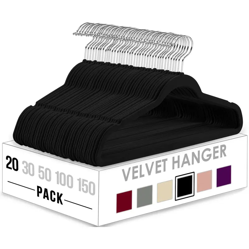 Velvet Hangers Without Bar - Twenty-Hanger Set original product photo 1