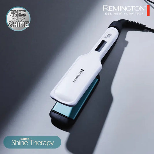 Wide-plate argan-oil infused hair straightener, original product image 1