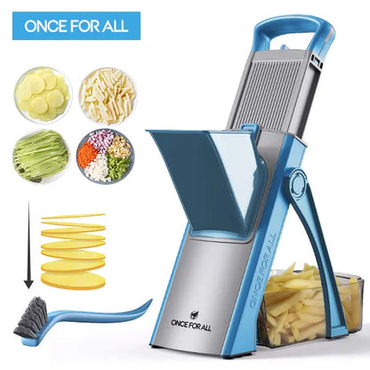 Foldable Adjustable Mandoline Slicer original product photo 1