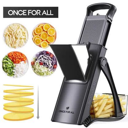 Foldable Adjustable Mandoline Slicer original product photo 4