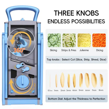 Foldable Adjustable Mandoline Slicer original product photo 8